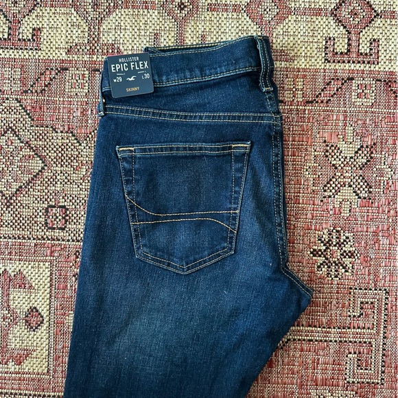 NWT Epic Flex Skinny Jeans Hollister 29x30 - Picture 4 of 5